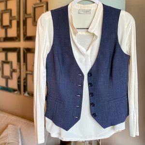 Banana Republic navy vest